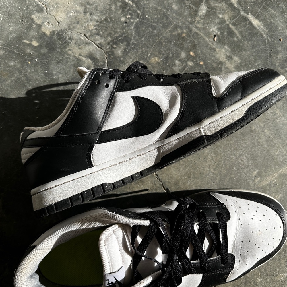 Black and White Sneakers